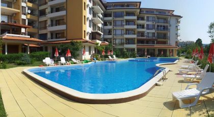 2-Zimmer-Wohnung in Diamond Bay, Sonnenstrand