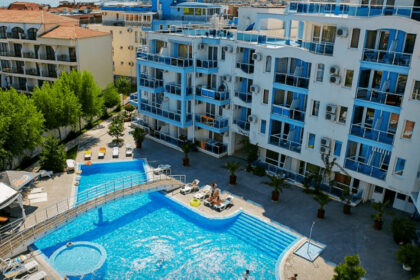 Große 3-Zimmer-Wohnung in Odissey, Nessebar – 5min zum Strand